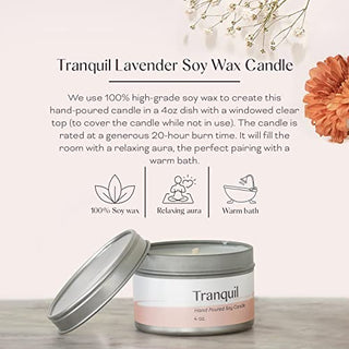 Dear Ava Spa Gifts for Women - Organic Self Care luxury Anti Stress Relaxing Bath and Body Kit Set Basket Box for Her with Heartfelt Card - Wedding Gift for Mother of the Groom