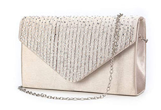 Nodykka Purses and Handbags Envelope Evening Clutch Crossbody Bags Classic Wedding Party Shoulder Bag for Women