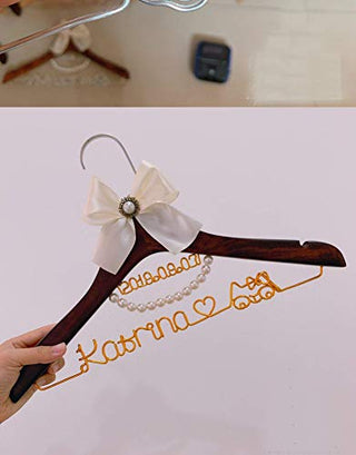 Special Offer Bridal Hanger, Wedding Hangers, Personalized Bride Hanger, Unique Hanger, Mrs Hanger, Custom Hanger，Bridesmaid hanger
