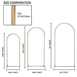Wedding Arch stand, set of 3