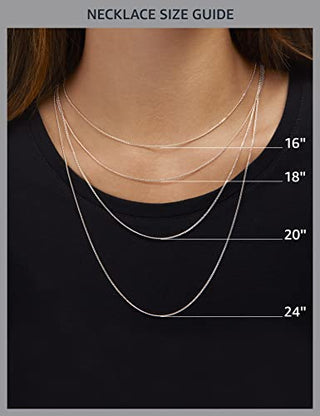 Amazon Collection womens Sterling Silver Cubic Zirconia Halo Pendant Necklace and Stud Earrings Jewelry Set