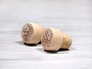 Custom Wine Stopper Gift Personalized Bottle Stopper Couple Gift Etched Wood Cork Custom Wedding Gift Wine Party Favor Rustic Wine Gift Wood Wine Stoppers Bulk