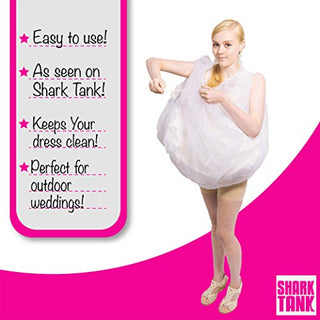 Bridal Buddy Wedding Dress Slip Drawstring Underskirt Accessory – As Seen on Shark Tank