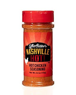 Gillie Chester's Nashville Hot! - Authentic Nashville Hot Chicken Seasoning 5.4oz Jar