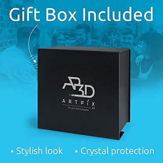 ArtPix 3D Crystal Photo, Personalized Mothers Day Gifts With Your Own Photo for Him, Her, Mom, Dad, 3D Laser Etched Picture, Engraved Crystal, Customized Memorial Anniversary Couples Gifts