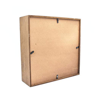 Honeymoon Fund Wood Box wedding box chest couple gift wedding gift card word 11'' x 11'' x 3.5'' Money frame