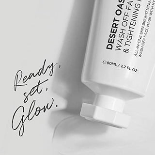 Skin Tightening All-In-One Wash Off Face Lifting Mask with Hyalpol Matrix Age-Defying Formula | Tube-Type, Long-Lasting Mask | Natural, Cruelty-free, Travel Friendly