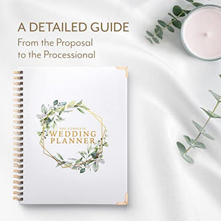 Wedding Planner Organizer | Engagement Diary Gift Book | Bride To Be Countdown Calendar