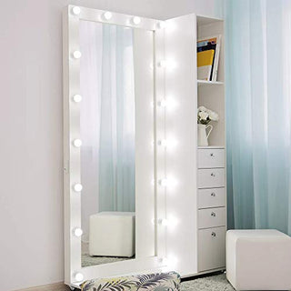 Vanity Lights, RGB Colorful DIY Hollywood Style LED Makeup Mirror Lights with 14 Dimmable Light Bulbs，USB Cable (Mirror Not Include)