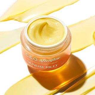 Sunday Riley C.E.O. Afterglow Brightening Vitamin C Cream Face Moisturizer, 1.7 oz.