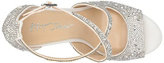 Betsey Johnson Women's Sb-sage Heeled Sandal, Ivory, 7 M US
