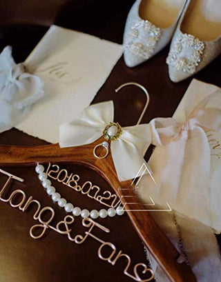 Special Offer Bridal Hanger, Wedding Hangers, Personalized Bride Hanger, Unique Hanger, Mrs Hanger, Custom Hanger，Bridesmaid hanger