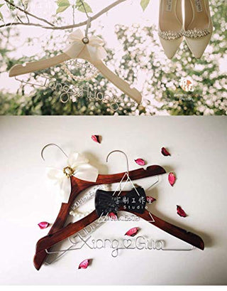 Special Offer Bridal Hanger, Wedding Hangers, Personalized Bride Hanger, Unique Hanger, Mrs Hanger, Custom Hanger，Bridesmaid hanger