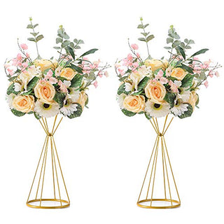 20 inch metal geometric flower stands