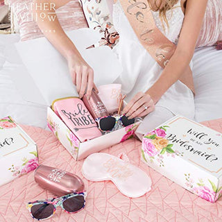 Bride to Be Champagne Flute | 6 oz Bride Tribe Stainless Steel Wine Tumblers | Bridal Shower Gift, Bridesmaid Proposal Box, Bachelorette Party Supplies | Bridal Party Rose Gold Cups & Bridesmaid Cups