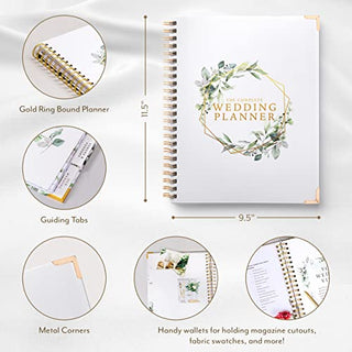 Wedding Planner Organizer | Engagement Diary Gift Book | Bride To Be Countdown Calendar