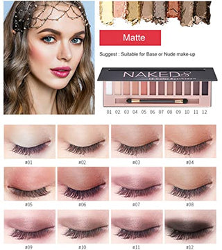 All in One Makeup Kit 12 Colors Eyeshadow Palette, SIGHTLING Foundation, Makeup Brush, Liquid Lipstick, Makeup Sponge, Eyebrow Soap Kit, Winged Eyeliner Stamp, Makeup Sets for Women Full Kit