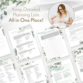 Wedding Planner Organizer | Engagement Diary Gift Book | Bride To Be Countdown Calendar