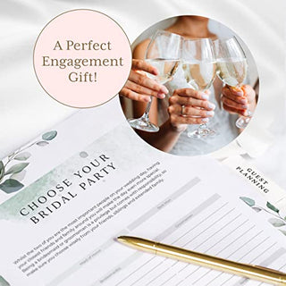 Wedding Planner Organizer | Engagement Diary Gift Book | Bride To Be Countdown Calendar