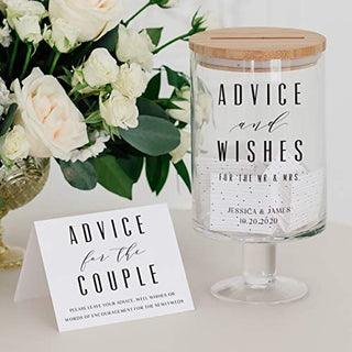WEDDINGSTAR Personalized Glass Wedding