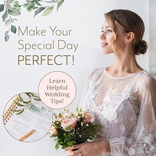 Wedding Planner Organizer | Engagement Diary Gift Book | Bride To Be Countdown Calendar