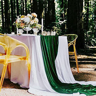 Table Runners Velvet Cotton Table Runner Emerald Velvet Aisle Runner Wedding Table Runner Green Birthday Bachelor Party Holiday Party Event Supplies