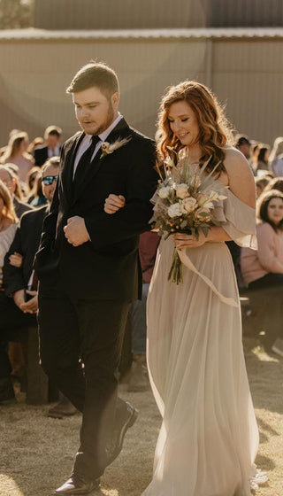 Allison- Kennedy Blue Bridesmaids Dress