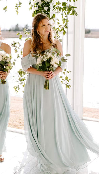 Allison- Kennedy Blue Bridesmaids Dress