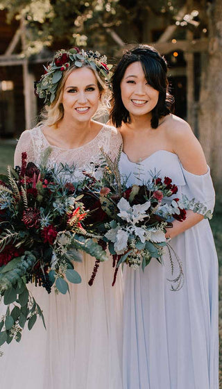 Allison- Kennedy Blue Bridesmaids Dress