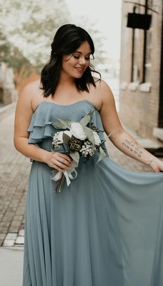 Allison- Kennedy Blue Bridesmaids Dress