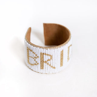 Beaded Bride Bracelet
