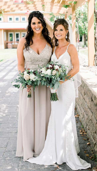 Cameron- Kennedy Blue Bridesmaids Dress