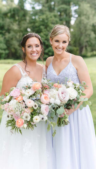 Cameron- Kennedy Blue Bridesmaids Dress