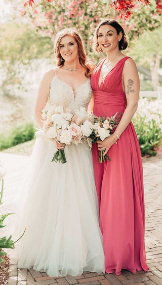 Rose- Kennedy Blue Bridesmaids