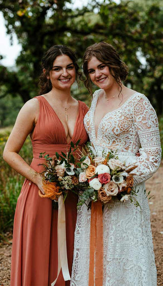 Rose- Kennedy Blue Bridesmaids