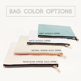 Personalized Makeup Bag