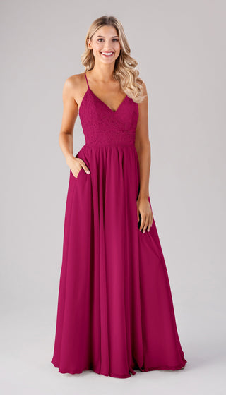 Cameron- Kennedy Blue Bridesmaids Dress