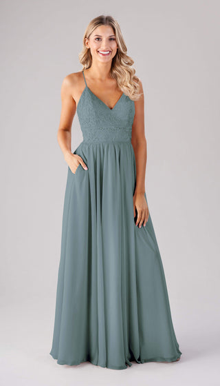 Cameron- Kennedy Blue Bridesmaids Dress