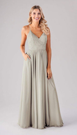 Cameron- Kennedy Blue Bridesmaids Dress
