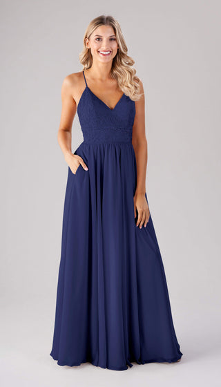 Cameron- Kennedy Blue Bridesmaids Dress