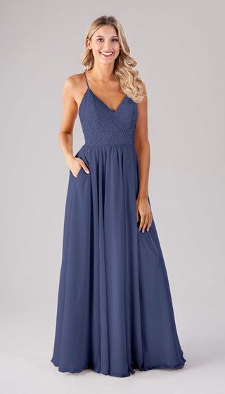 Cameron- Kennedy Blue Bridesmaids Dress
