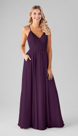 Cameron- Kennedy Blue Bridesmaids Dress