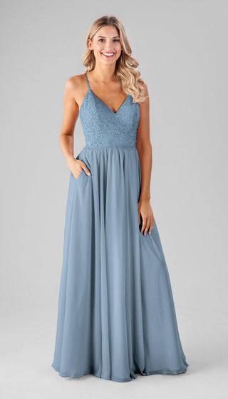 Cameron- Kennedy Blue Bridesmaids Dress