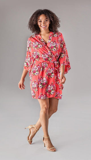Clearance Floral Bridesmaid Robe